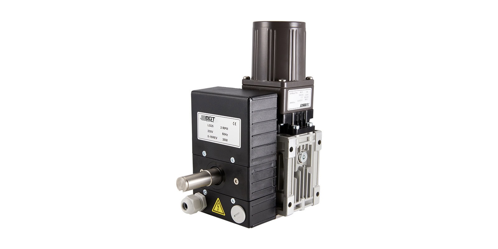 Senmatic's LG25 gear motor for high performance & quiet operation
